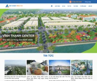 DatXanhcantho.vn(CÔNG TY CỔ PHẦN BẤT ĐỘNG SẢN CẦN THƠ) Screenshot