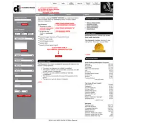 Dauberttracker.com(Daubert Tracker) Screenshot