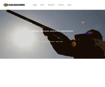 Daudsons.com(DAUDSONS ARMOURY) Screenshot