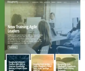 Daugherty.com(Daugherty Business Solutions Daugherty Business Solutions) Screenshot