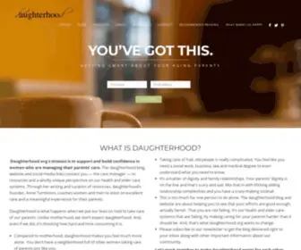 Daughterhood.org(Daughterhood) Screenshot