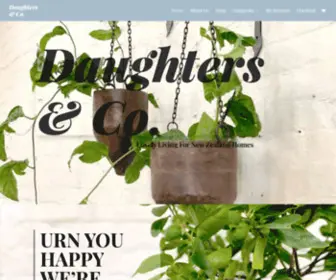 Daughtersnco.co.nz(Daughters & Co) Screenshot