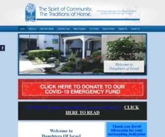 Daughtersofisrael.org(Daughters of Israel) Screenshot