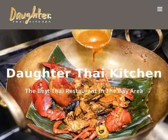 Daughterthai.com(The Best Thai Restaurant) Screenshot