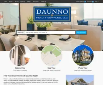 Daunnorealty.com(Daunno Realty Services) Screenshot