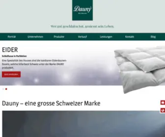 Dauny.ch(Dauny Switzerland) Screenshot
