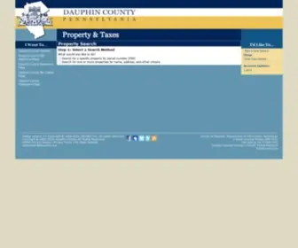 Dauphinpropertyinfo.org(County of Dauphin) Screenshot