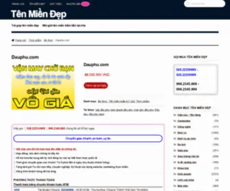 Dauphu.com(Dau phu) Screenshot