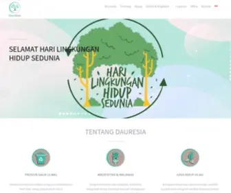 Dauresia.com(Daur ulang untuk Indonesia bersih) Screenshot