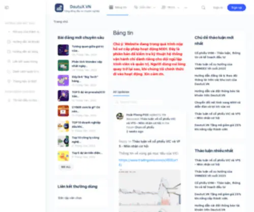 Dautux.vn(Cộng) Screenshot