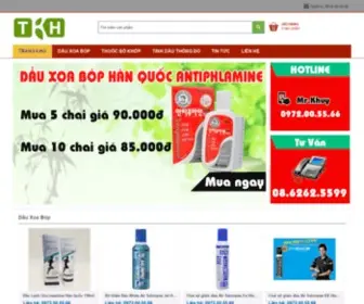 Dauxoabophanquoc.com(U Xoa B) Screenshot
