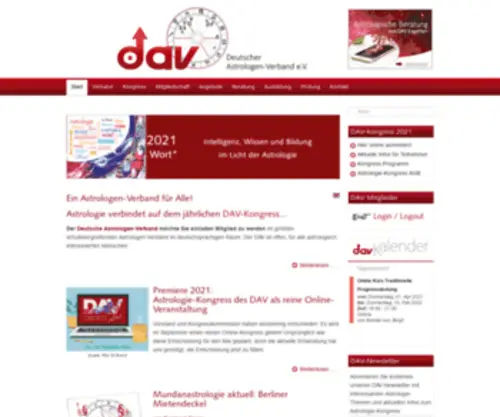 Dav-Astrologie.de(Astrologie) Screenshot