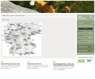 Dav-Felsinfo.de(Start) Screenshot