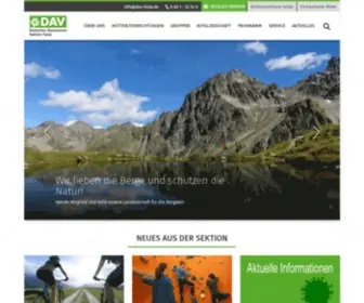 Dav-Fulda.de(DAV Fulda) Screenshot