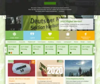 Dav-Hamburg.de(Unser Verein) Screenshot
