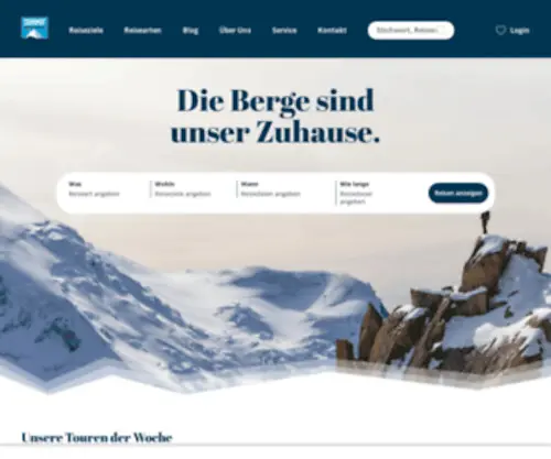 Dav-Summit-Club.de(Über 600 Reisen in 100 Länder) Screenshot