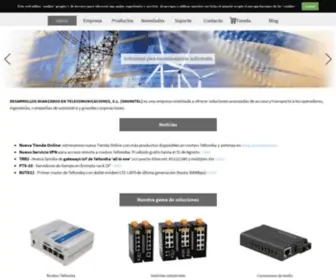Davantel.com(Soluciones avanzadas para telecomunicaciones corporativas) Screenshot