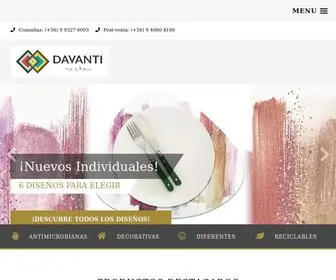 Davanti.cl(DAVANTI Home Ideas) Screenshot