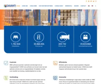 Davantigroup.com(Davanti Warehousing) Screenshot