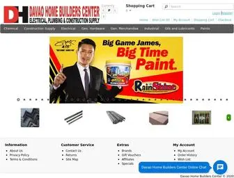 Davaohomebuilders.com(Davao Home Builders Center) Screenshot