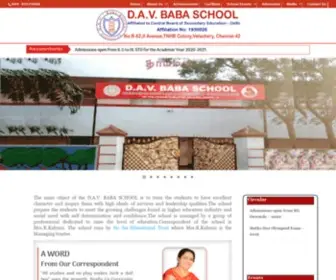 DavBabaschool.com(D.A.V Baba School) Screenshot