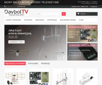 DavBol.pl(Sklep anteny telewizyjne DVB) Screenshot