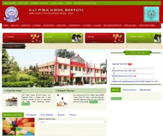 DavBsebpatna.org(DAV Public School) Screenshot