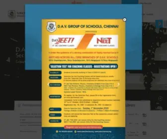 DavChennai.org(Group of Schools) Screenshot