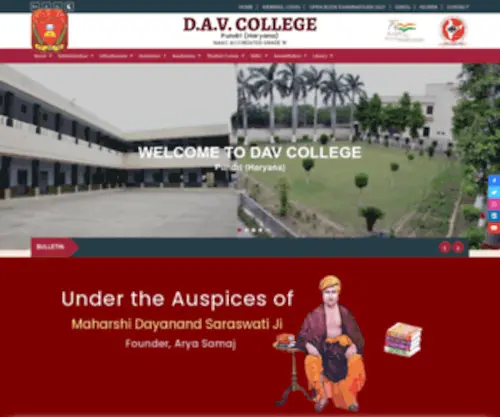 DavCpundri.com(DAV College) Screenshot