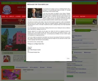 DavCsp.org(DAV PUBLIC SCHOOLBhubaneswar Khurda) Screenshot