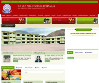 Davduttnagar.org(DAV SJVN PUBLIC SCHOOL) Screenshot