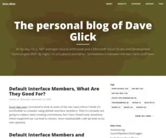 Daveaglick.com(Dave Glick) Screenshot