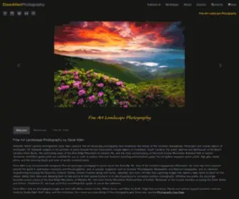 Daveallenphotography.com(Fine Art Landscape Photography) Screenshot