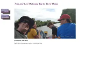 Daveandhana.com(Family Homepage of Tom) Screenshot