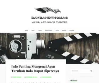 Daveandthomas.net(Movie, Art, Movie Theater) Screenshot