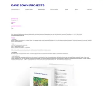 Davebownprojects.com(Dave Bown Projects) Screenshot