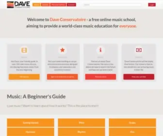 Daveconservatoire.org(Dave Conservatoire) Screenshot