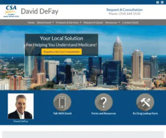 Davedefay.com(David P) Screenshot