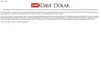Davedolak.com(Dave Dolak) Screenshot