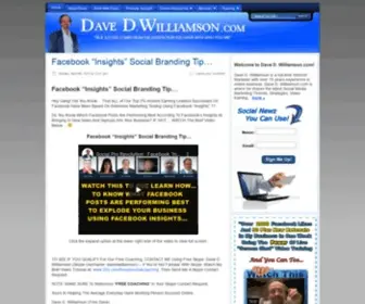 Davedwilliamson.com(Dave D) Screenshot