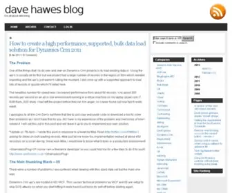 Davehawes.com(Davehawes) Screenshot