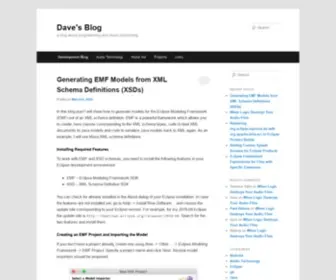 Davehofmann.de(Dave's Blog) Screenshot