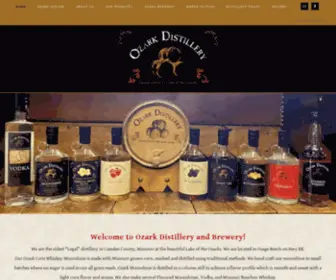 Davehuffman.com(Ozark Distillery) Screenshot