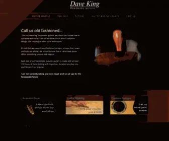 Daveking-Acoustics.com(Dave King Acoustics) Screenshot