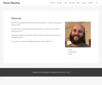 Davemackey.net(Dave Mackey) Screenshot