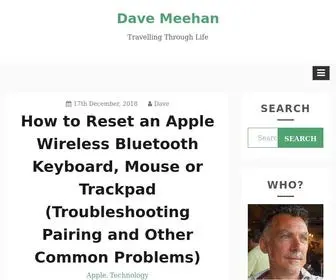 Davemeehan.com(Dave Meehan) Screenshot