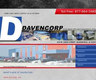 Davencorp.com(Davencorp) Screenshot