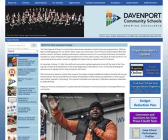 Davenportschools.org(Davenport Schools) Screenshot