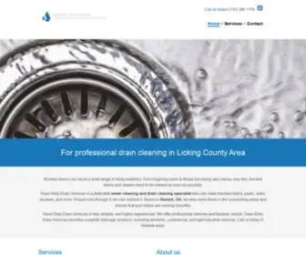 Daverileydrainservices.com(Plumbers Newark) Screenshot