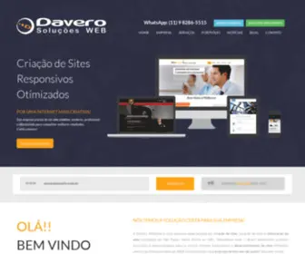 Davero.com.br(Cria) Screenshot